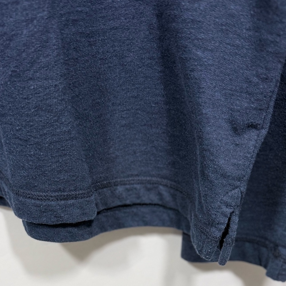 G.H. Bass & Co. Men's Dark Blue Zip-Up Sweater Size Large - Picture 8 of 15